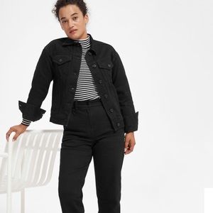 Everlane The Denim Jacket in black